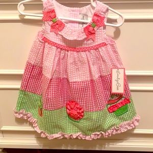 Baby Girl Cupcake Dress- 1st birthday